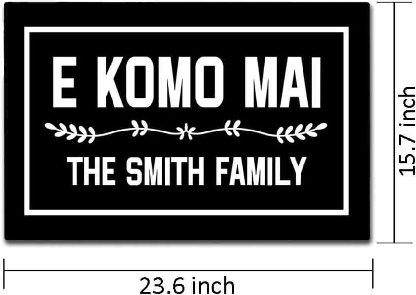 E Komo Mai Kembali Keset ITALI - Bar Mat Rubber ulasan dan harga