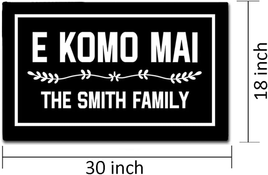 E Komo Mai Kembali Keset ITALI - Bar Mat Rubber ulasan dan harga