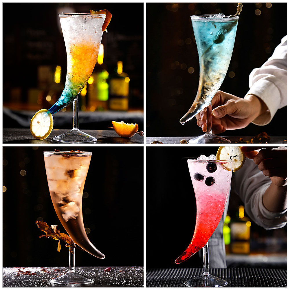 2 Buah Set Gelas Koktail denga - Home Bar Set ulasan dan harga