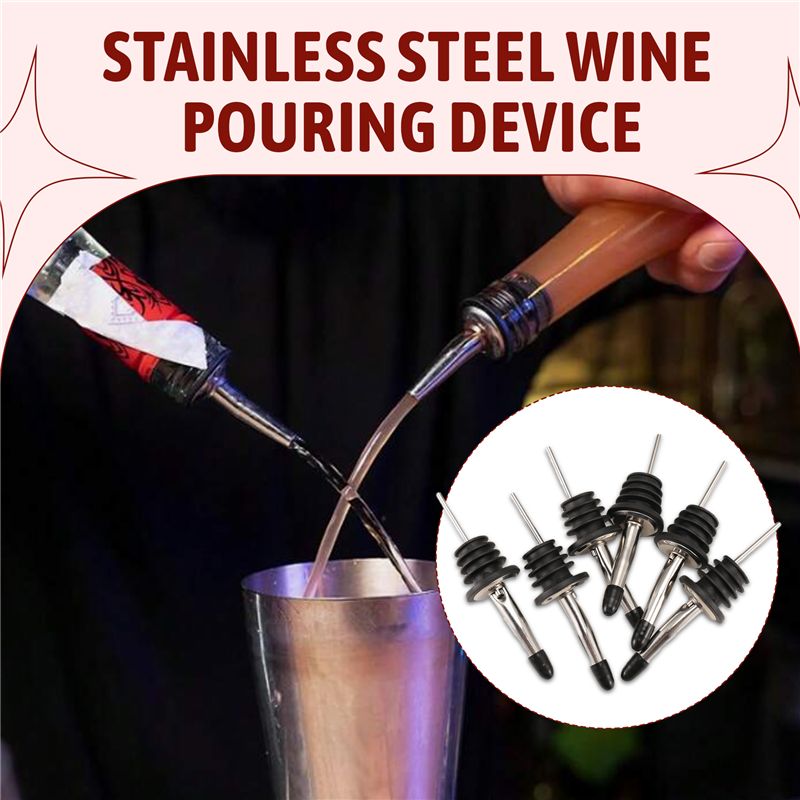 OLTRE-6 buah Corong Tuang Baja - Speed Pourer Cap ulasan dan harga